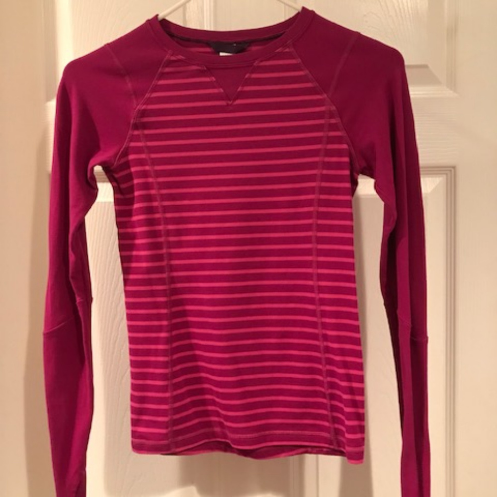 Ivivva long sleep work out top, girls size 12